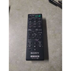SONY RM-ADU138 ORIGINAL AV SYSTEM‎ REMOTE DAV-TZ140 DAVTZ140 HBD-TZ140 HBDTZ140